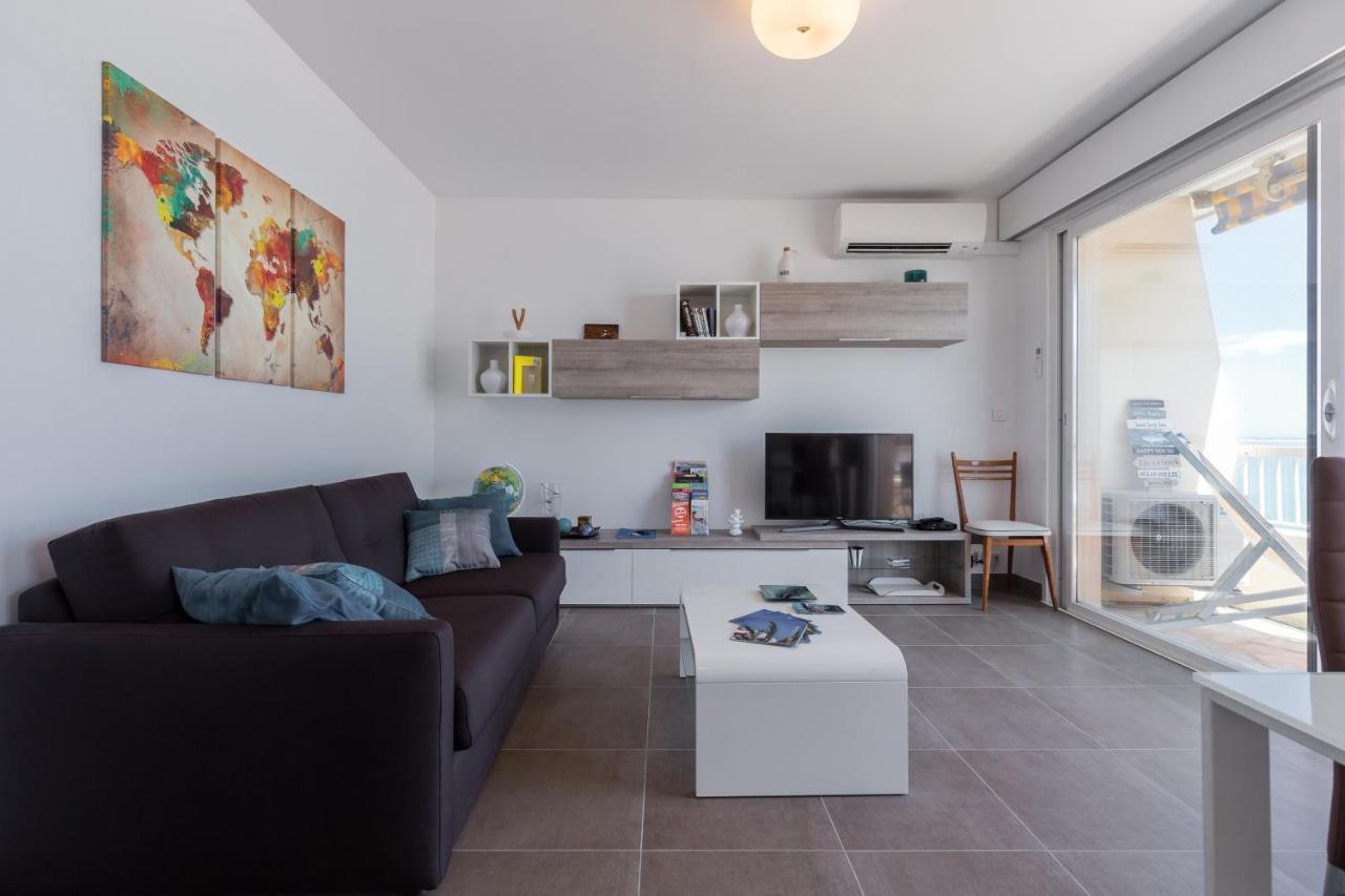 Gorgeous Apt With Terrace, Elevator, Ac, Free Parking - Le Regis Cagnes-sur-Mer Kültér fotó