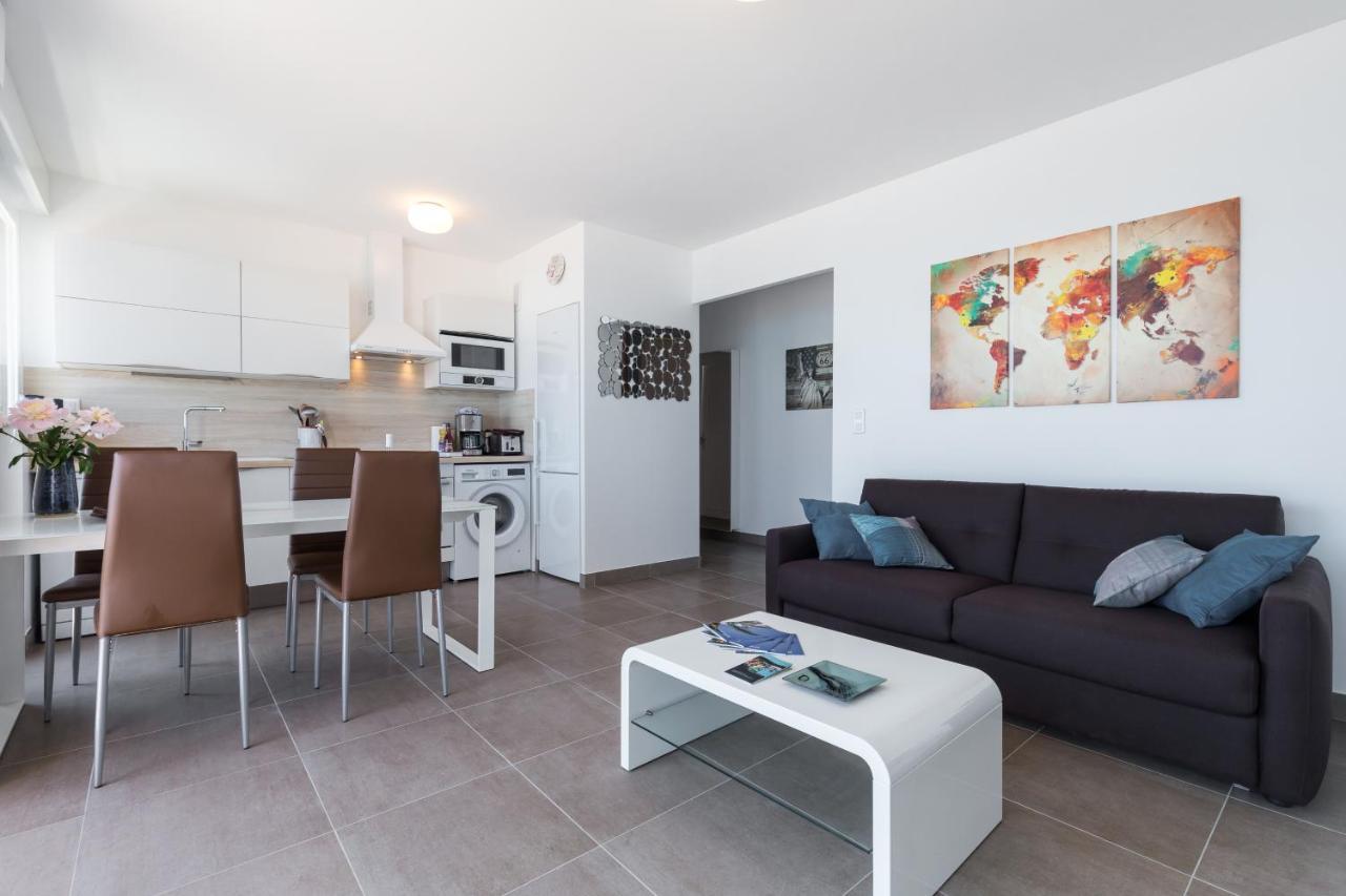 Gorgeous Apt With Terrace, Elevator, Ac, Free Parking - Le Regis Cagnes-sur-Mer Kültér fotó