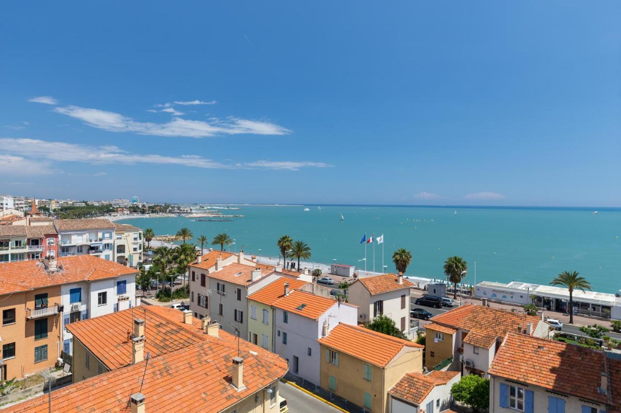 Gorgeous Apt With Terrace, Elevator, Ac, Free Parking - Le Regis Cagnes-sur-Mer Kültér fotó